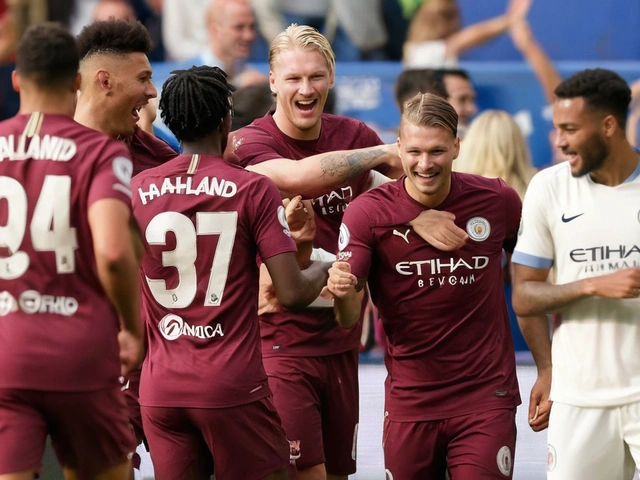 Haaland Brilha com Hat-Trick: Manchester City Aplasta Chelsea em Amistoso Pré-Temporada