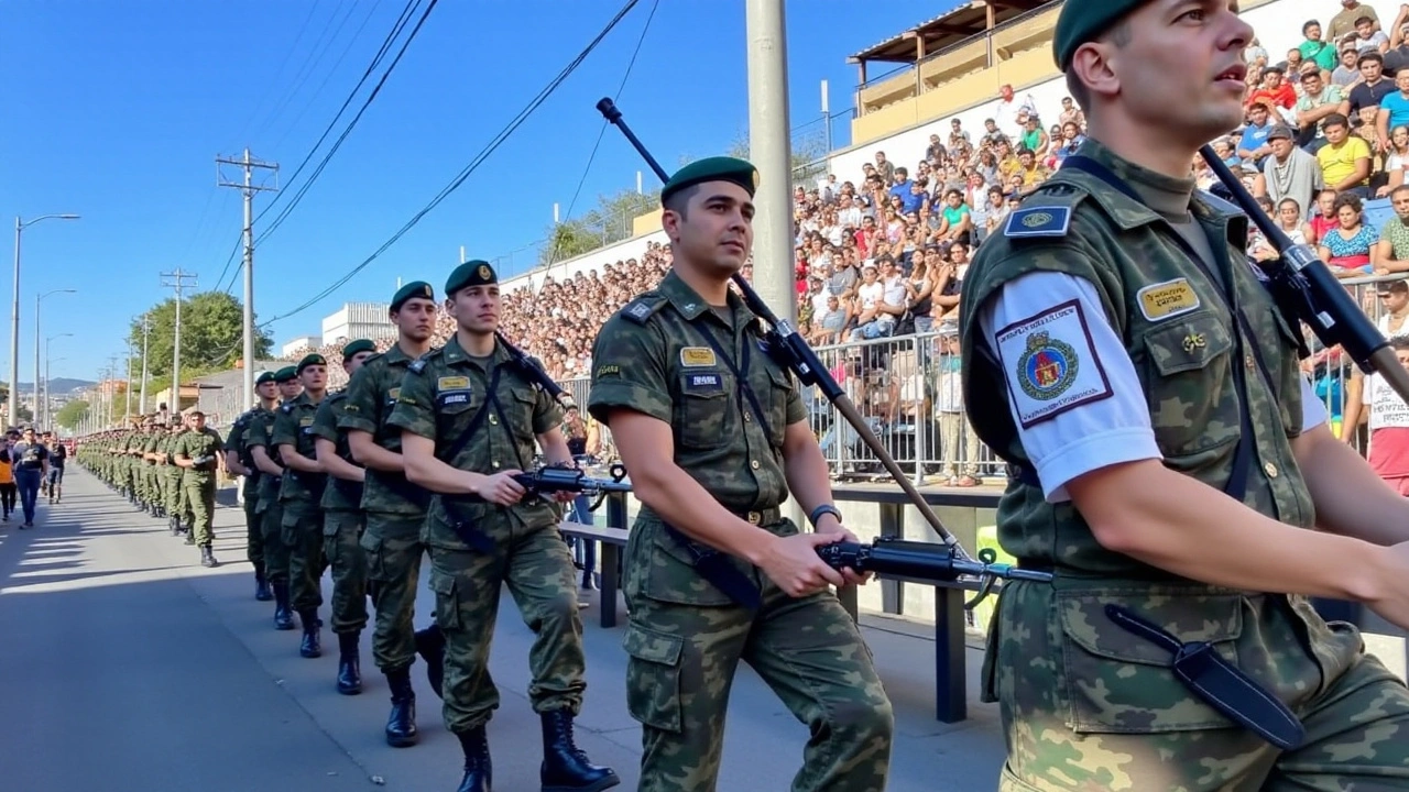 Desfile Cívico e Militar Anima Bragança Paulista no Dia 7 de Setembro