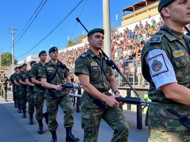 Desfile Cívico e Militar Anima Bragança Paulista no Dia 7 de Setembro